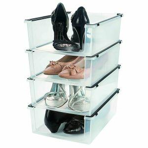 Organizador Empilhável Multiuso Ordene Cristal