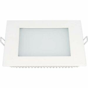 Painel LED 3W Lux 9cm Quadrado 6500k Embutir Luz Branca Taschibra