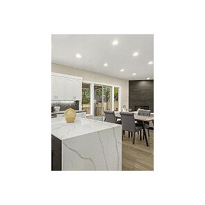 Painel LED Embutir Redondo Lux 18W 3000K Luz Amarela Taschibra