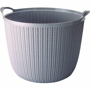 Cesto Tipo Trama 25L Cor Fendi Plasútil