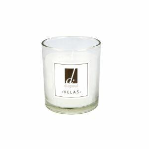 Vela Copo Sunrise 8x9 Branco Diagonal