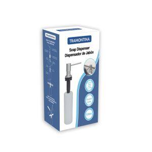 Dosador de Sabão em Aço Inox com Recipiente Plástico 500ml Tramontina