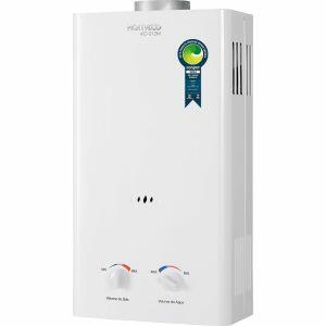 Aquecedor de Água a Gás GLP 12L/min Branco KO 12m Komeco