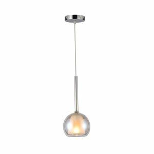 Pendente Vitralux 1 Lâmpada Moonlight 20cm E14 Pendente Vitralux 1 Lâmpada Moonlight 20cm E14