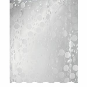 Cortina para Box EVA 1,8x1,8m Transparente Hidrofama