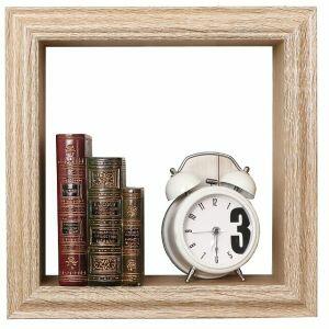 Nicho Wood 28,2x28,2cm Casa&Ideia