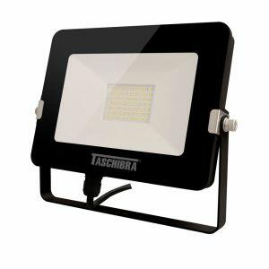 Refletor LED TR Led Slim Luz Amarela 30W 3000k Preto Bivolt Taschibra Refletor LED TR Led Slim Luz Amarela 30W 3000k Preto Bivolt Taschibra