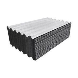 Telha Fibrocimento 1,10x2,44m 6mm Cinza Brasilit Telha Fibrocimento 1,10x2,44m 6mm Cinza Brasilit