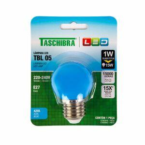 Lâmpada LED Taschibra Bolinha 1W E27