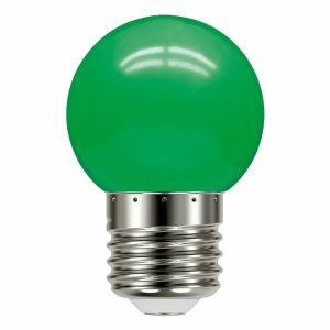 Lâmpada LED Bolinha Taschibra TBL 05 E27 1W Verde