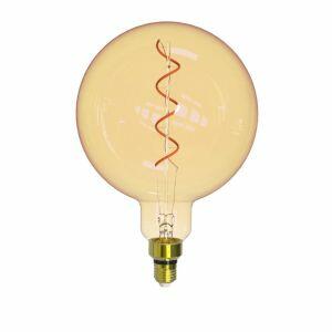 Lâmpada LED Filamento Taschibra Giant 4W E27 Globo Ambar