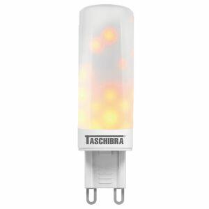 Lâmpada LED Taschibra Flamejante 1W Ambar