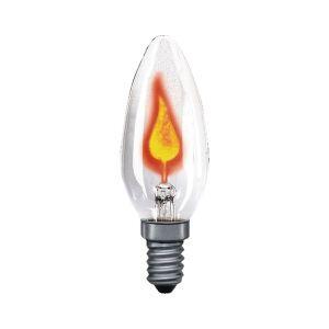 Lâmpada Incandescente Taschibra Flicker E14 2W Lâmpada Incandescente Taschibra Flicker E14 2W