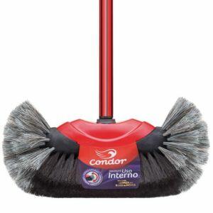 Vassoura Uso Interno 970102 Vermelha Condor