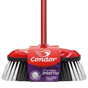Vassoura Cerdas Sintéticas Varre Muito V-9 interno Condor