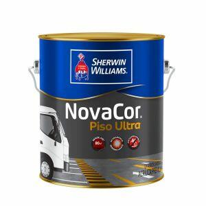 Tinta Novacor Piso Ultra 3,6L Vermelho Segurança Sherwin Williams
