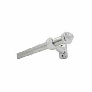 Kit Varão para Cortina Bella Arte Sim 2,5mx28mm Cromado