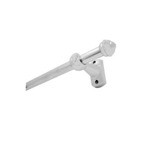 Kit Varão para Cortina Bella Arte Slim 2,5mx19mm Cromado