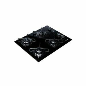 Cooktop 4 bocas Brastemp com Grades Piatina e Acendimento Automático