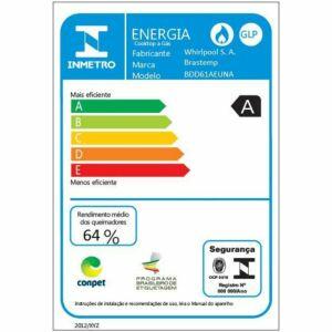 Cooktop 4 bocas Brastemp com Grades Piatina e Acendimento Automático