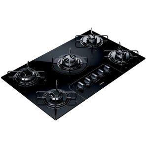 Cooktop a Gás CD075AEUNA 5 Bocas Preto Consul