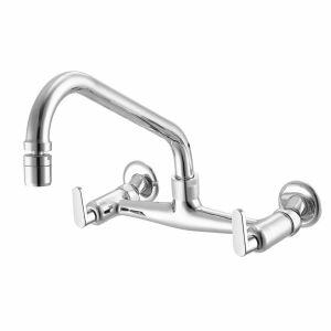 Misturador de Parede para Cozinha Meber com 1/4 Volta e 1/2" Cromado Misturador de Parede para Cozinha Meber com 1/4 Volta e 1/2" Cromado