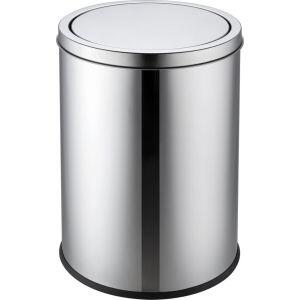 Lixeira Inox Flip 20L Casa&Ideia