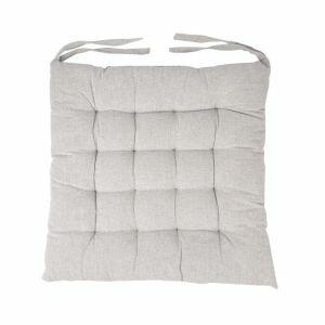 Almofada para Cadeira Shefield 45x45cm Cinza Diagonal Almofada para Cadeira Shefield 45x45cm Cinza Diagonal
