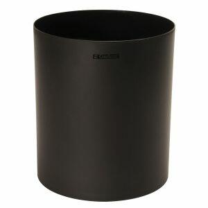 Papeleiro Cilíndrico Office Line Preto 10,4L Ø 23x26,5cm