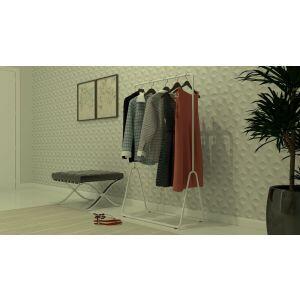 Arara Linha Estilo 137,6x79,1 Branca Dicarlo Arara Linha Estilo 137,6x79,1 Branca Dicarlo