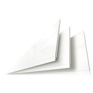 Forro PVC Liso 8mmx20cmx6m Branco Neve Plastilit