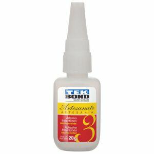 Adesivo Linha Tekbond Artesanato 3 (três) 20g
