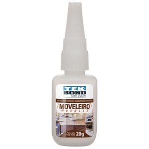 Adesivo Instantâneo Moveleiro 20g Tekbond
