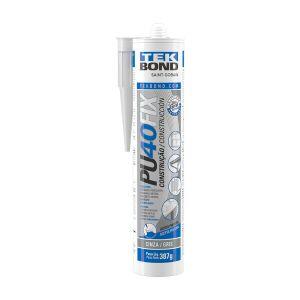 Adesivo Multiuso PuFix 387g Cinza Tekbond