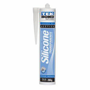 Silicone Acético Transparente 280g Incolor Tekbond