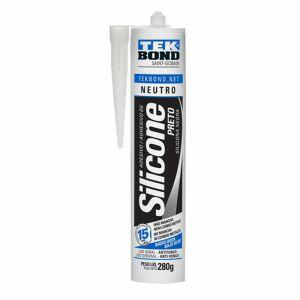 Silicone Neutro Tekbond 280g Preto