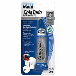 Adesivo Multiuso Cola Tudo 20g Incolor Tekbond