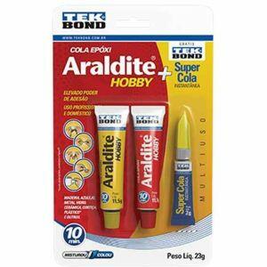 Adesivo Epóxi Araldite Hobby 16g Tekbond