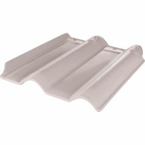 Telha de Cerâmica Twin Perkus 37x43cm Platina
