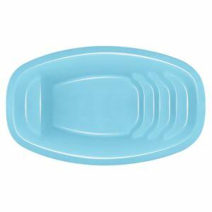 Piscina de Fibra Retangular Búzios 5900L 3,8x2,40m Azul Fapac