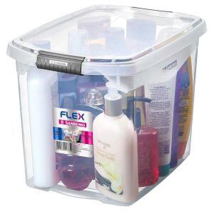 Caixa Organizadora Sanremo Flex 11L Cristal