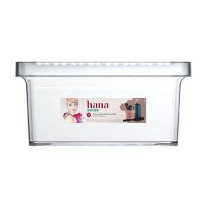 Caixa Alta c/Tampa Hana M Cristal 8,5L 20x31,5x15,2cm