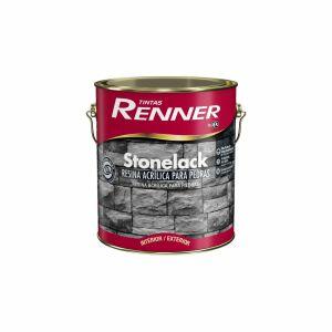 Verniz Stonelack Resina Acrílica para Pedras 3,6L Incolor Renner Verniz Stonelack Resina Acrílica para Pedras 3,6L Incolor Renner
