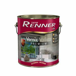 Verniz Acrílico 3,6L Interno e Externo Incolor Renner