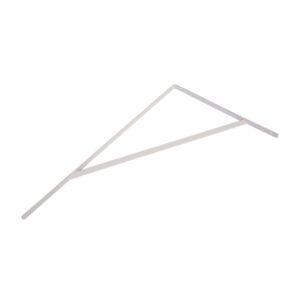 Suporte para Prateleira Mão Francesa 50cm Branco Prat-K