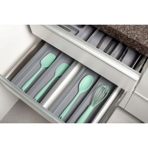 Organizador Colméia Ou Logic 2 Divisões Cinza