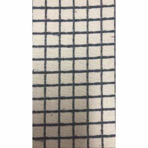 Almofada Jacquard 43x43cm Cinza Diagonal