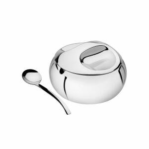 Açucareiro com Colher Inox 19230 Casa&Ideia