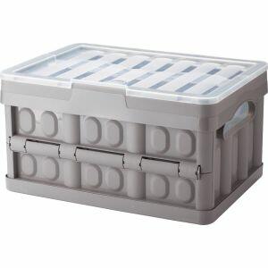 Caixa Dobrável Plasútil Eco 12L 26x26x20,5cm Fendi