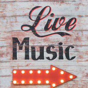 Tozzeto Live Music 20x20cm Esmaltado Bold Pierini